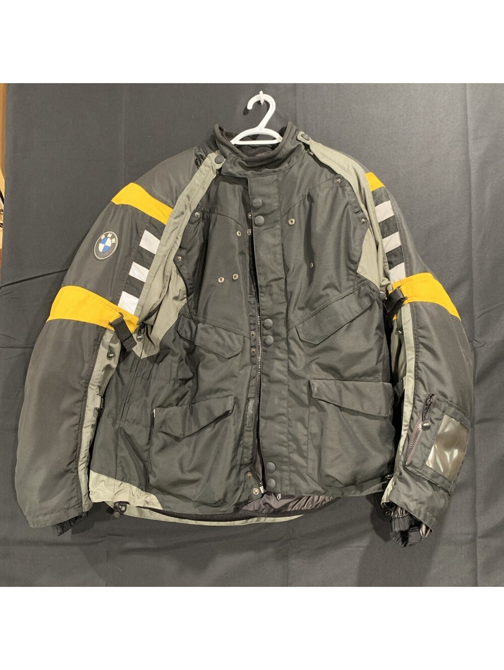 BMW Motorrad Rallye 3 Motorcycle Jacket EU 64 Adventure Touring Armor Waterproof